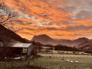 Countryside landscape, illustrating why holidays don't fix burnout